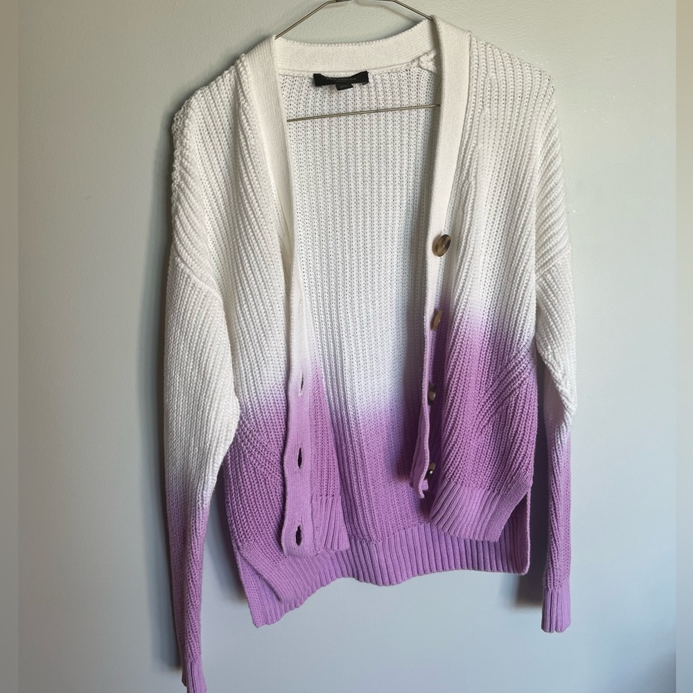 ann taylor ombré knit sweater